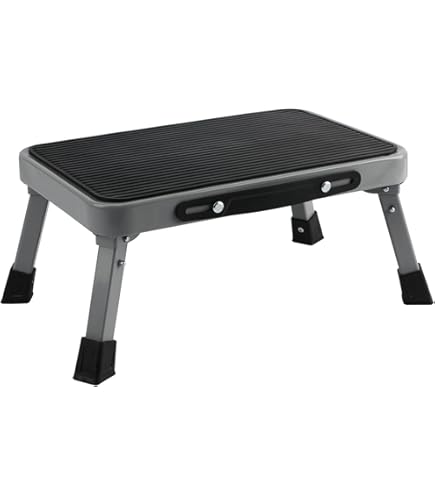 Amazon.com: Jocauto Foldable Step Stool, Adjustable Step