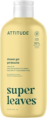 ATTITUDE Body Wash EWG Verified 473 mL Earl Grey Cucumber Scent