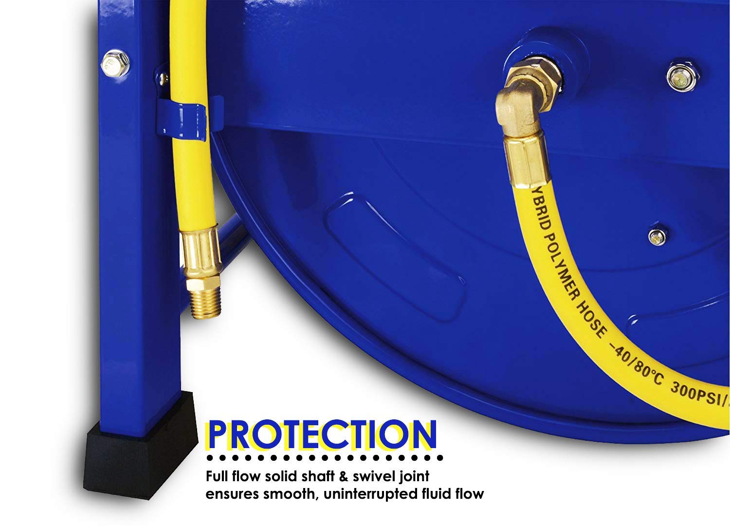 Tubes, Pipes & Hoses Renewed GOODYEAR Air/Water Hose Reel Retractable