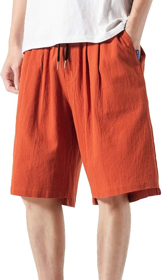 Amazon ハーフパンツ メンズ 大きいサイズ Charku 綿麻パンツ メンズ ショートパンツ リネンパンツ ハーフパンツ 夏 亜麻パンツ クロップドパンツ 5分丈 ミディアムパンツ 半ズボン 紐付き 薄手 ゆったり 通気 お洒落 ユニセックス 大きサイズ 涼しげ ショートパンツ 通販