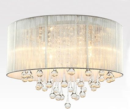 colgantes lamparas de cristal modernas