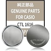 Fwioaor CTL1616F Battery,Replacement for Panasonic CTL1616 Battery Cell #10065657#10291127#10382262#10175828#94806704 for Casio Solar Powered Watches