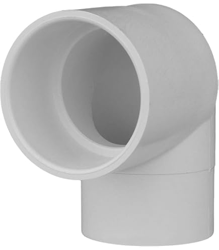 にぶぶ 1/2 NIBCO 1-1/2 in. PVC DWV 90-Degree Hub x Hub Elbow Fitting