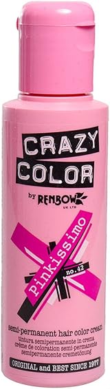 Crazy Color Pinkissimo No 42 100ml Semi Permanent Hair Colour Cream view 2