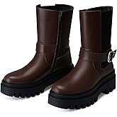 CELLENZ Women Chelsea Ankle Boots: 2.48 In Platform, Wide Width Comfortable Short Booties, 2025 Fall Winter Fashion Boot for Daywear, Work, Office, Weekend, Vacation, Travel