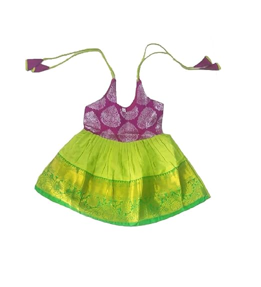 newborn baby pattu pavadai