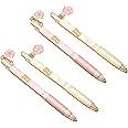4pcs Kawaii Sakura Mechanical Pencil Press Pen Writing Supplies Convenient and Practical 0. 5/0. 7mm 2B Cartoon Bear Automatic Pencils Gift for Kids Korean Stationery School Office