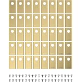 YARBO 40Pcs Cutting Blades for Lawn Mower | Includes Durable Steel Cutting Blades And Mounting Bolts, Ensuring Reliable Cutting Performance And Easy Replacement.