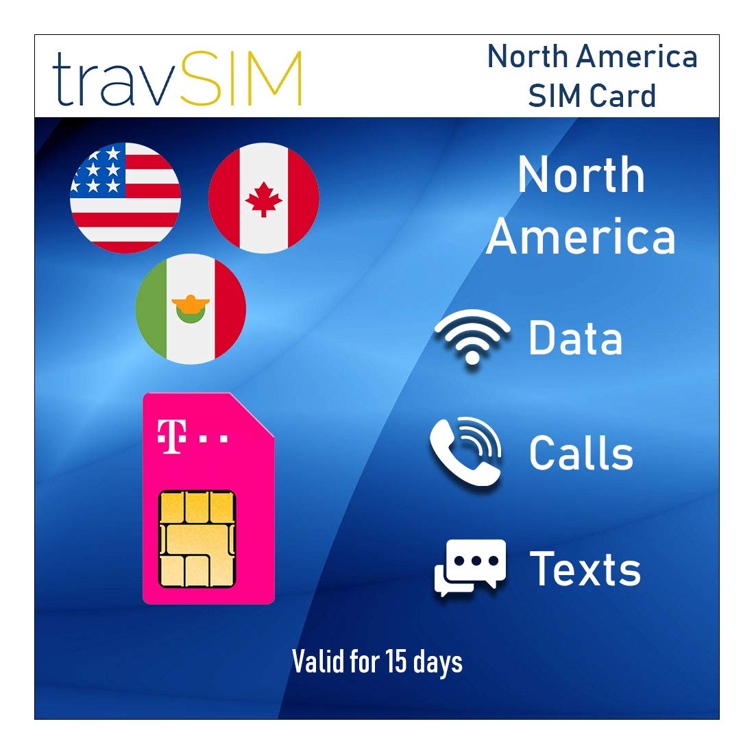 Prepaid Sim Card Usa Canada Mexico 50 Gb Usa 5 Gb Canada Mexico Mobile Data National Calls Messages 15 Days Buy Online In Aruba At Desertcart 57862692