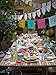 Talking Tables Floral Fiesta Floral Hanging Bunting for a Tea Party or Birthday, Multicolor