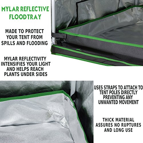 Yield Lab 32" x 32" x 24" Grow Tent with Viewing Window for Indoor