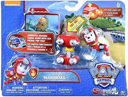 Nickelodeon Paw Patrol Marshall with Light Up Backpack "IN STOCK"