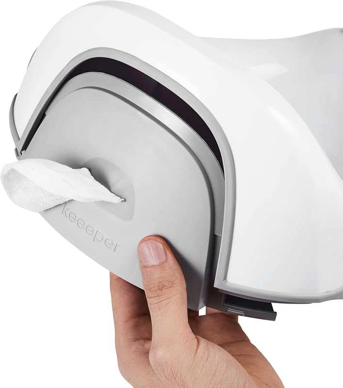 Deluxe 4 em 1 penico, Penico, Redutor, Fezes e dispensador de toalhetes, De 18 meses a 4 anos aprox., Kasimir, Branco