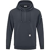 VANLENS FR Hoodies for Men 10.5oz Quarter-Zip Heavyweight FR Sweatshirt Men's Flame Resistant Hoodies