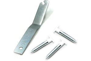 PICTURE HANG SOLUTIONS T-Screw - 25 Pack with T Screw Wrench - T-Head Security Screw - Picture Frame Locking Hardware to Lock Artwork