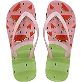 Coloranimal Flip Flops for Women Sandals Women Comfortable Womens Flip Flops House Slippers Beach Sandals Water Resistant Shower Shoes