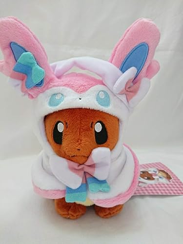 Amazon ポケモンセンター ぬいぐるみ イーブイポンチョシリーズ Np ニンフィア ぬいぐるみ ホビー