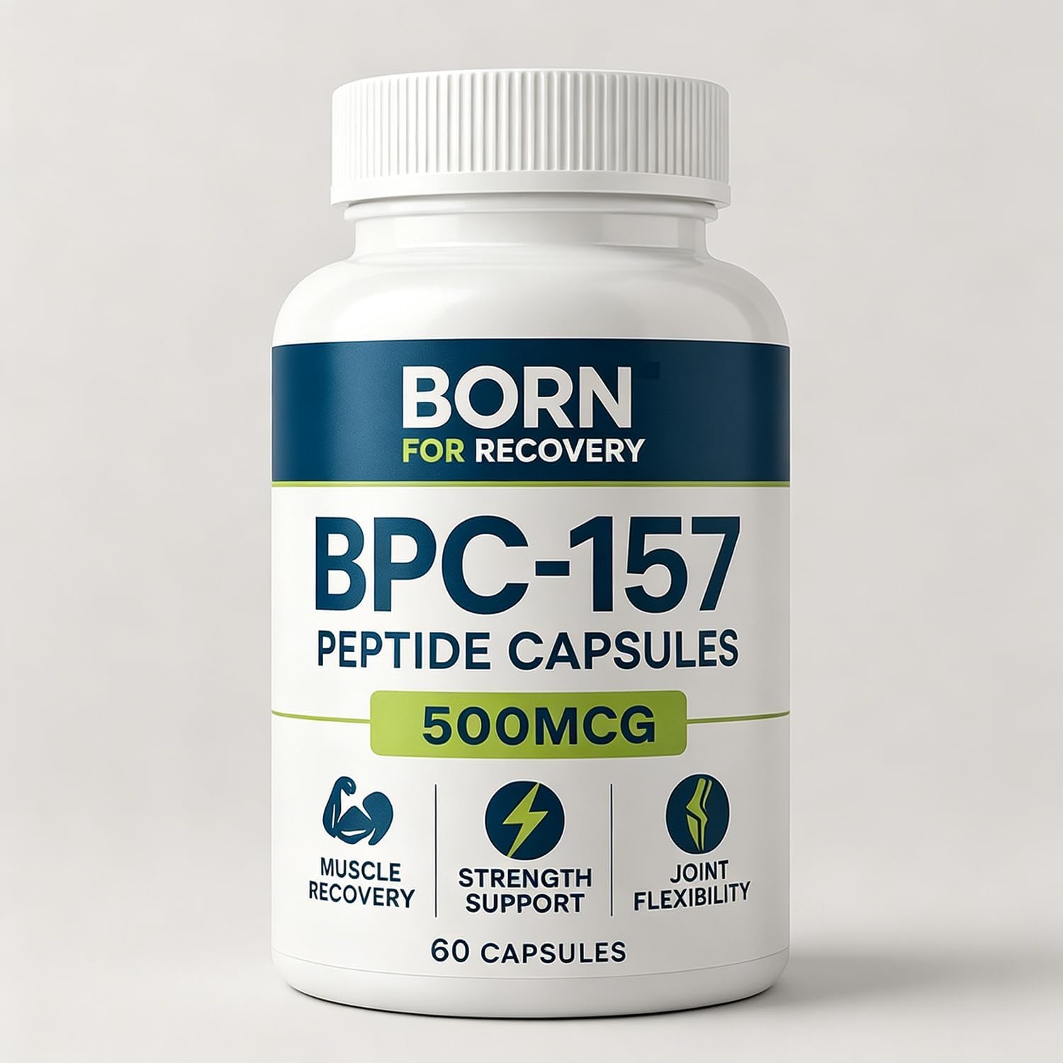 FSSGXX BP 157 Peptide Capsules 500Mcg Support Muscle Growth, 60 Count