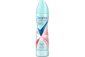 Degree Advanced Dry Spray Antiperspirant Deodorant for Women with 72H Sweat & Odour Protection Nonstop with MotionSense® Tech