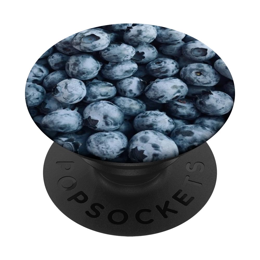Blueberry Fruit Blueberries PopSockets Swappable PopGrip