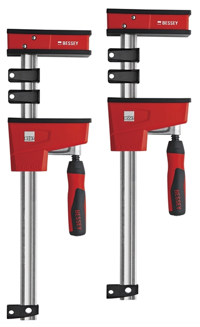 Bessey KRE60-2K-OH Body clamp Twin Pack, Red