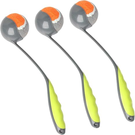 Pet Supplies Pawise Dog Ball Launcher Dog Fetch Toy Dog Tennis Ball Thrower 3 Pack Amazon Com