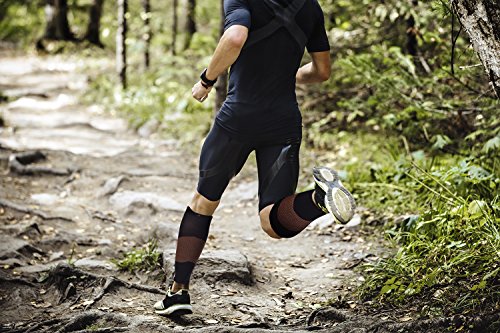 Thx4 Copper Calf Compression Sleeves (15-20mmHg)-Guaranteed Copper Infused Leg Compression Socks-Shin Splint & Pain Relief - Great for Workout,Travel,Maternity, Running, Cycling, Nurses.(1Pair)Large