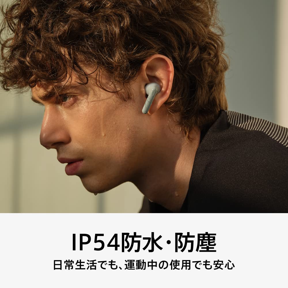 OPPO Enco Air2 Pro ホワイト ワイヤレスイヤホン 12.4mmの大型ドライバー アクティブノイズキャンセリング 最大28時間連続再生 急速充電対応 通話時AIノイズキャンセリング トランスペアレントモード クイックペアリング タッチコントロール IP54防水・防塵性能 Free