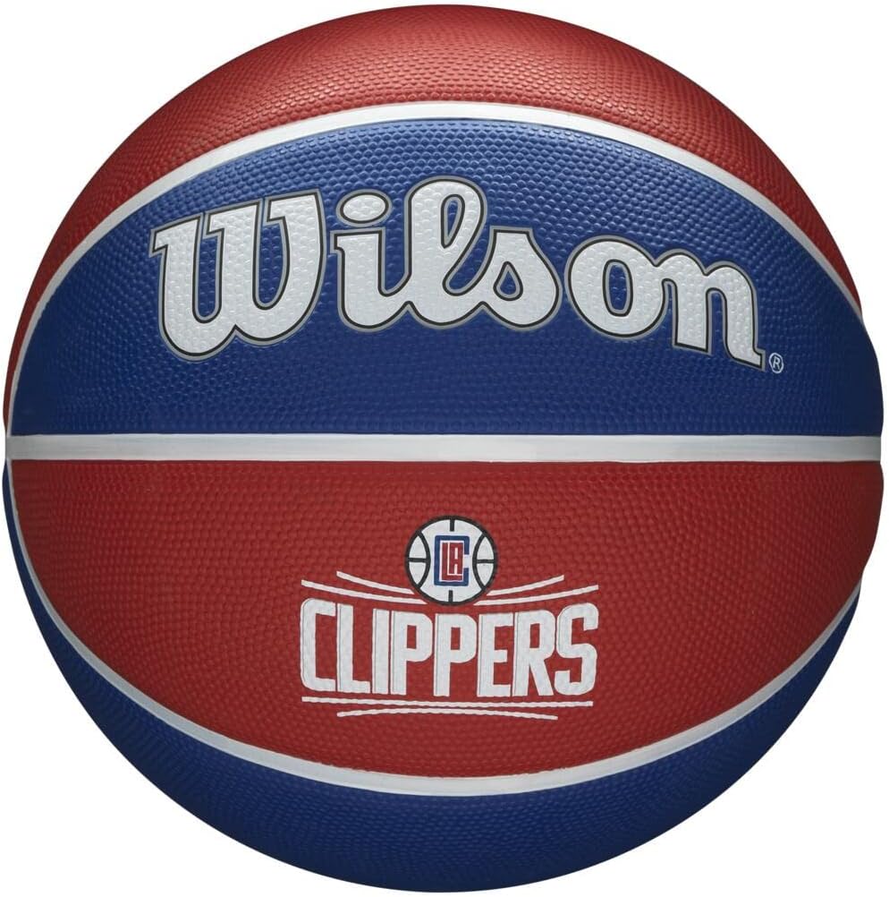 Wilson NBA Team Tribute Basketball Los Angeles Clippers Size 7 Outdoor