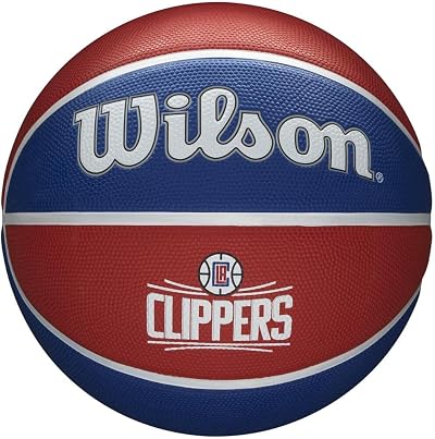 Wilson NBA Team Tribute Basketball Los Angeles Clippers Size 7 Outdoor
