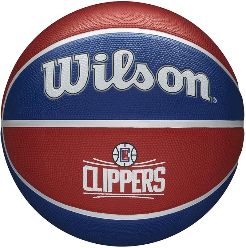 Wilson NBA Team Tribute Basketball Los Angeles Clippers Size 7 Outdoor