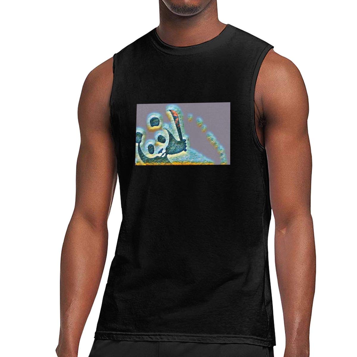 Harley Hughes Wwf Wrestling Panda Graghic Tank Tops For Sleeveless T-shirt Black X