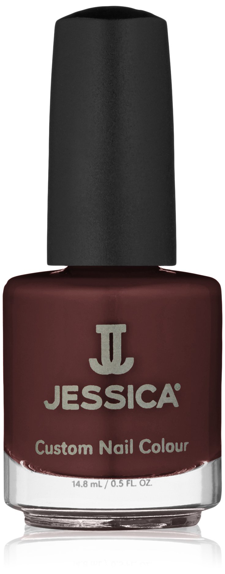 JESSICA | Custom Colour Midi Nail Polish | Award Winner Nail Polish, strengthen nails, long-lasting salon professional finish | Midnight Merlot | 14.8 ml