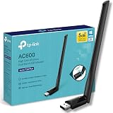 TP-Link Archer T2U Plus AC600 Wireless USB Adapter Dual Band High Gain 5dBi