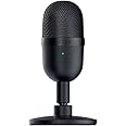 Razer Seiren Mini USB Condenser Microphone: for Streaming and Gaming on PC - Professional Recording Quality - Precise Superca