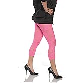 UNDERWRAPS Women's Retro 80's Lace Leggings