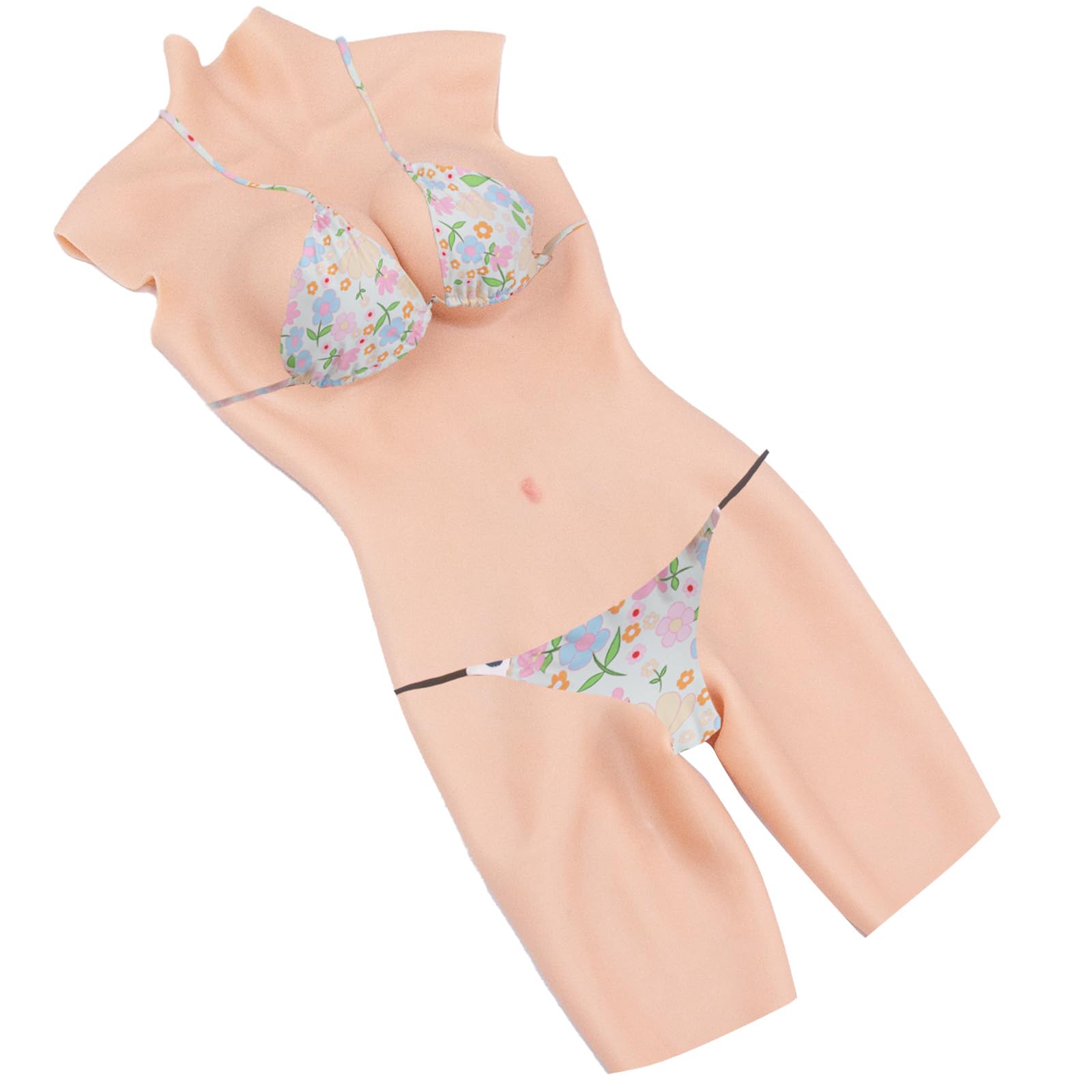 Mua MOALBVUP シリコン ボディスーツ 膝丈 C-G カップ フェイク ボディ 