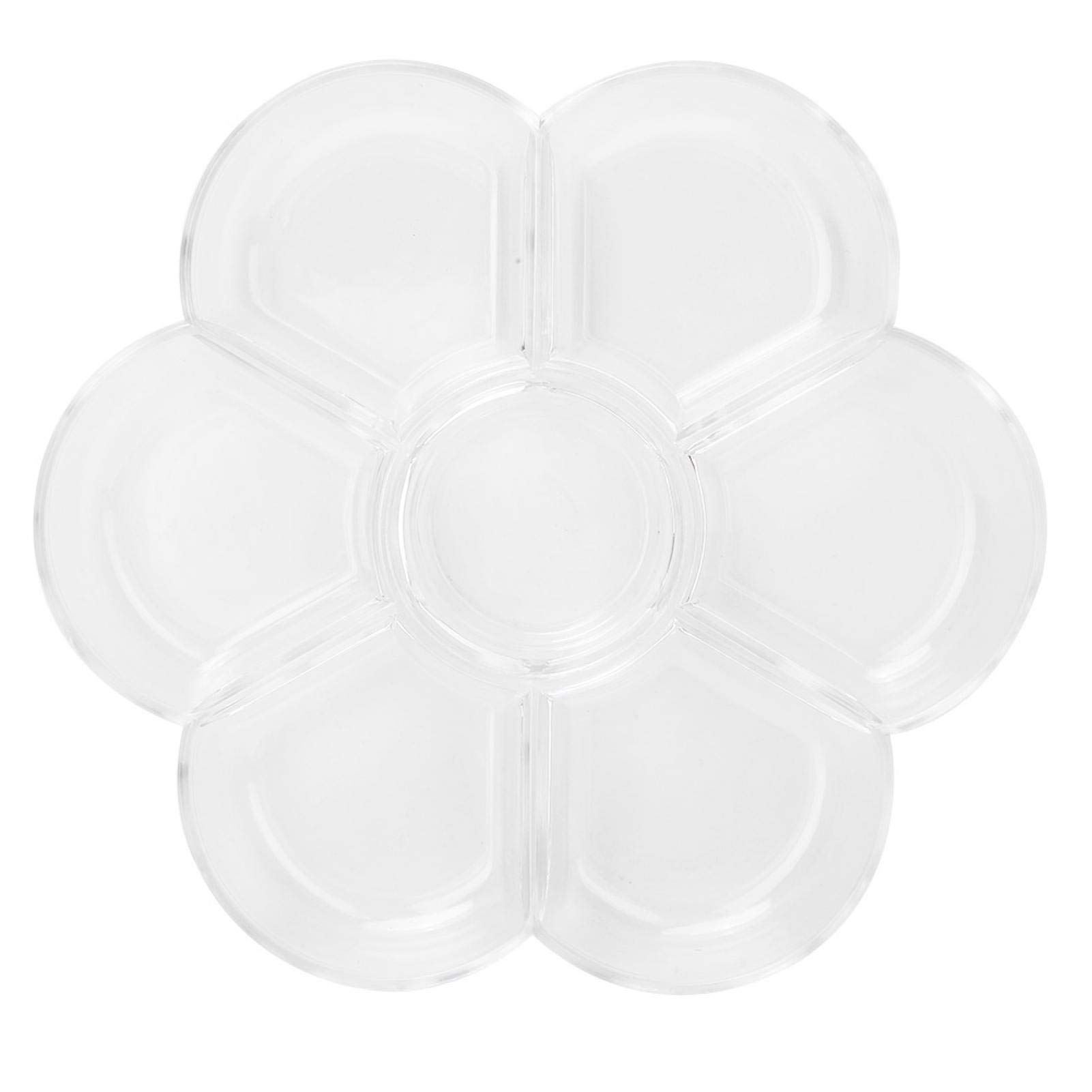 Flower Palette, Ceramic Petal Mixing Tray Art Drawing Painting Palette for Oil Watercolor Acrylic Gouache Paints