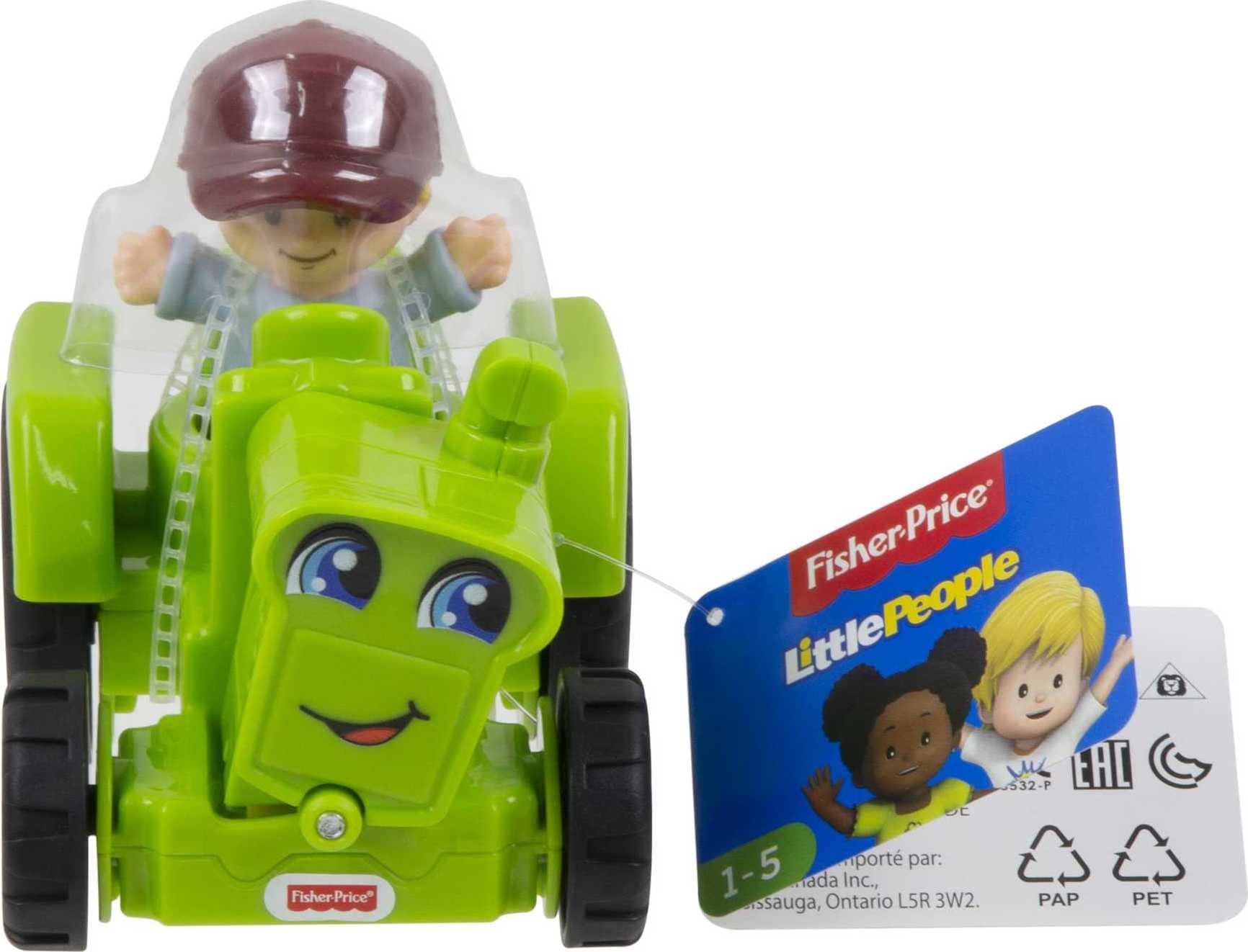 Toy Rice Harvester Mua Fisher-Price Little People Toddler Toy Helpful Harvester Tractor ...
