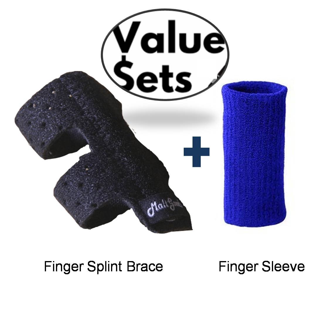 Trigger Finger Splint, Breathable with Airhole, Built-in Aluminum Great for Mallet Finger, Finger Arthritic, Finger Fractures-Tendon Release & Pain Relief -Gift for Finger Sleeves Support: Industrial & Scientific