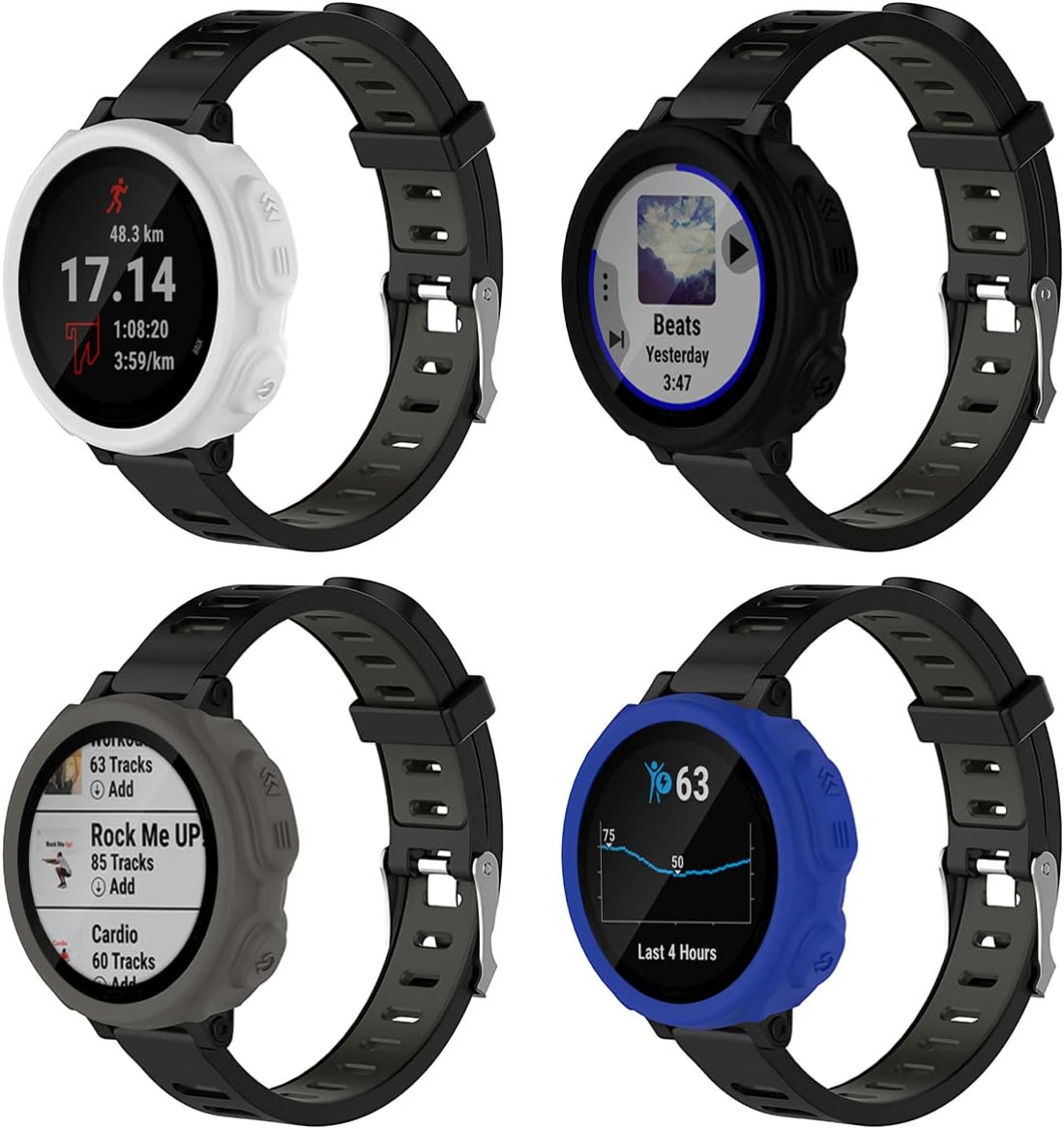 UKCOCO Compatible for Garmin Forerunner 235 Case Cover - Image 4