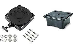 GEAR RAK Downrigger Low-Profile Swivel Base 2207003 Compatible with Cannon Fishing Downrigger