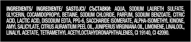 3-in-1 Duschgel & Shampoo Black XL für langanhaltende Frische und Duft dermatologisch getestet 700 ml 1 Stück