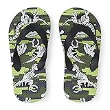 The Children's Place Kids' Dinosaur Flip Flop Flat Sandal