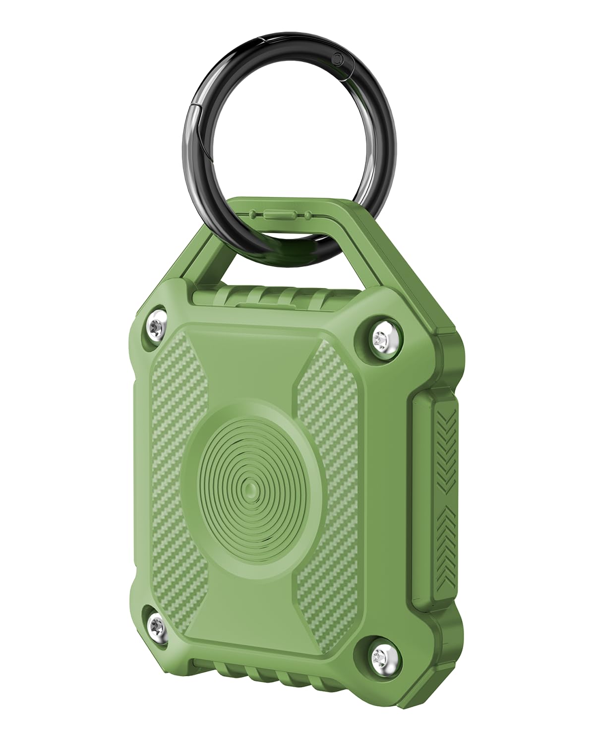 Compatible with Airtag Holder, IP68 Waterproof Air Tag Keyring, 360° Full Protection for Apple Airtag gps tracker devices Air Tag. Holder, TPU Airtags case for Keys, Bags, Luggage and Pet Collar