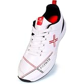 Payntr X Rubber Stud (White &amp; Black) Cricket Shoes - 2023