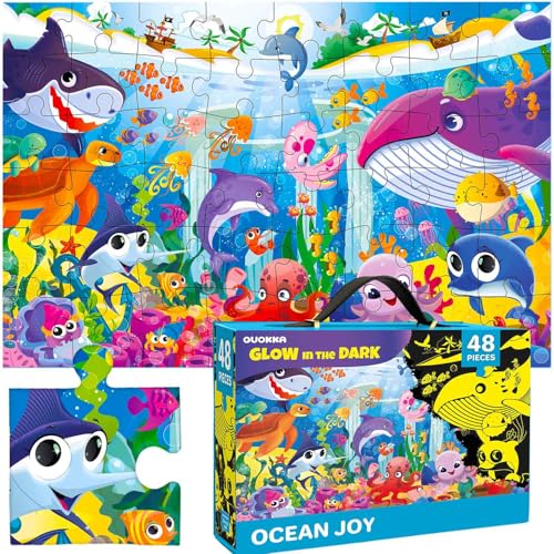 QUOKKA 2х3 FT Floor Puzzles Vine for Adults - Ocean