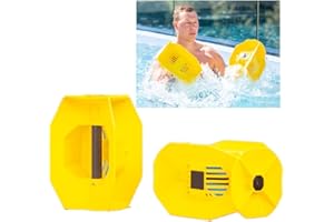 AQUASTRENGTH Hydro Tone - HYDRO-BELL Pool Weights for Water Exercise Pair | Water Weights | Functional Strength Training with Pool Weight | Aquatic Exercise Equipment | Quick Start Guide