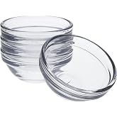 Beille 2 Inch Mini Glass Pinch Bowl Kitchen Essential, 4pc