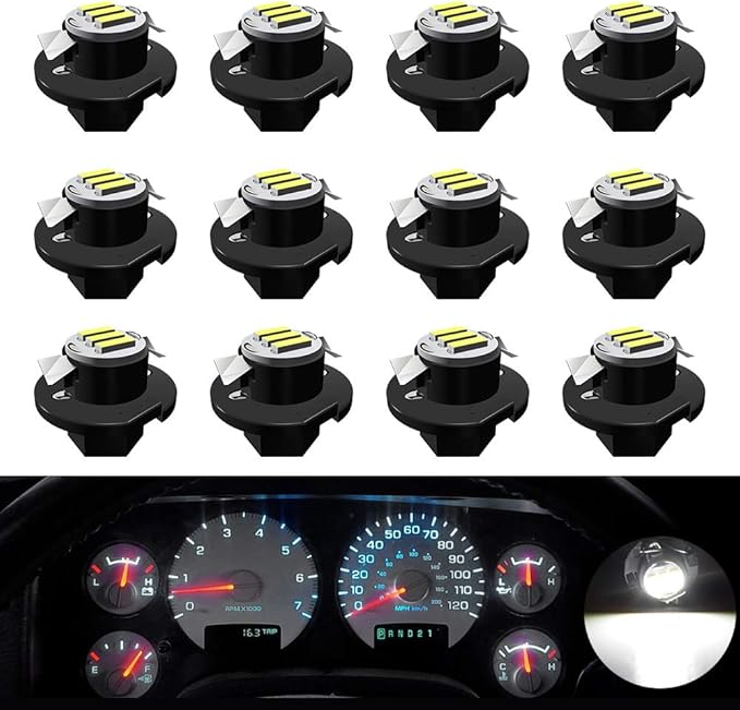 ROCCS Instrument Gauge Cluster Speedometer LED Light Bulbs
